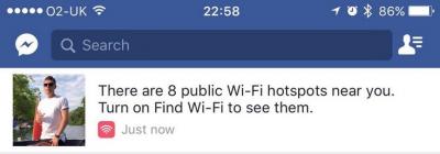  Facebook        Wi-Fi